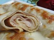 Crepes jamón queso