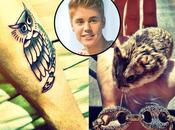 Justin Bieber estrenó tatuaje mascota
