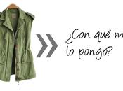 ¿Con pongo? Chaqueta militar mangas