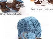 Gorros ganchillo para bebés