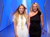 Britney Spears destroza cristal guitarra eléctrica promo Factor'