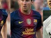 finalistas Balón 2012: Messi, Cristiano Iniesta