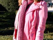 Pink biker