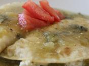 Enchiladas verdes verdolagas requesón tofu)