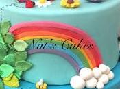 Tarta animalitos bosque