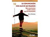 comunicación allá palabras. comunicamos cuando creemos comunicamos. Libro