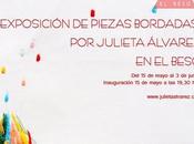 Exposición piezas bordadas Julieta Álvarez Beso