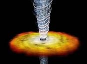 Descubierto posible agujero negro expulsado galaxia activa