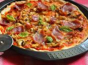 Pizza navideña casera pollo jamón Teruel