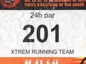 XTREM RUNNING TEAM segundo clasificado horas Atletismo Pista Parejas Dragó (Barcelona) vueltas 213, km.... Competción certificada International Association Ultrarunners