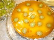 Tarta uvas queso