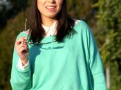 mint sweater