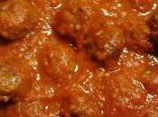 Receta albóndigas carne salsa tomate