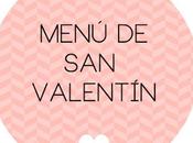 Menú valentín