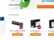 E-commerce para venta cartuchos tinta tóner compatibles