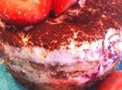 Tiramisu fresas frambuesas