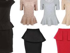 moda peplum continua