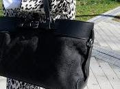 Black white coat