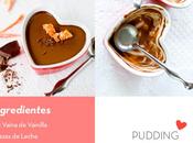 Pudding chocolate para Valentín