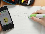 Bolígrafo vibra cuando cometes error