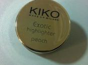 Exotic highlighter Kiko make milano