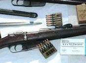 Carcano m91. fusil italiano guerras mundiales.