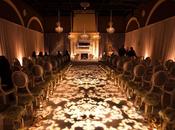 wedding inspiration this week: alfombra dibujada luces