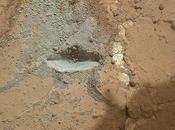 Curiosity taladra éxito Marte