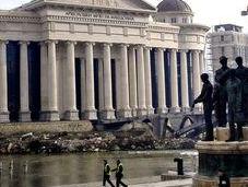 Skopje 2014: proyecto arquitectónico evoca Alejandro Magno