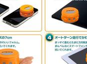 Robot limpia pantalla tablet móvil