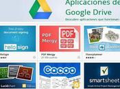 Ahora fácil descubrir conectar aplicaciones integradas Google Drive