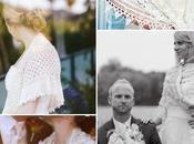 Novias chal crochet/Brides wearing crochet shawls