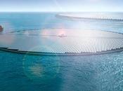 Islas solares giratorias lago Suiza