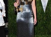 look Jennifer Lawrence after party Vanity Fair Oscars 2013