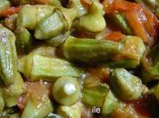 Okra bamia tomate