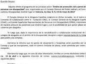 Jornadas sobre 'Ámbito protección civil penal personas discapacidad'