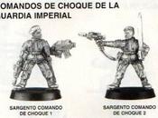 Sargento comando choque Guardia Imperial
