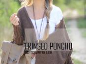 Fringed poncho