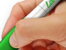 Lernstift: birome lápiz óptico vibra cuando escribes errores ortografía