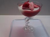 Panna cotta salsa fresas