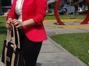 Looks: blazer rojo!