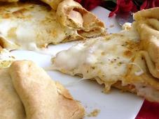 Torta rústica tomate queso mozzarella