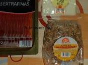 Rollitos jamón serrano, queso nueces.