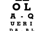 "eye chart" oculistas) personalizado