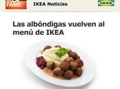 albóndigas IKEA vuelven menú