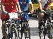 Ciclistas Cinco pedalearon hasta Santa Clara