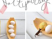 Huevos decorados Pascua