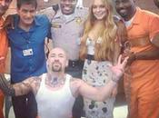 Lindsay Lohan graba escena cárcel Anger Management
