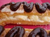 Fartons rellenos crema pastelera chocolate