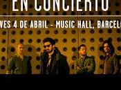 Cyan concierto barcelona: abril, sala music hall